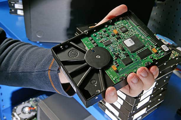 distruzione hard disk