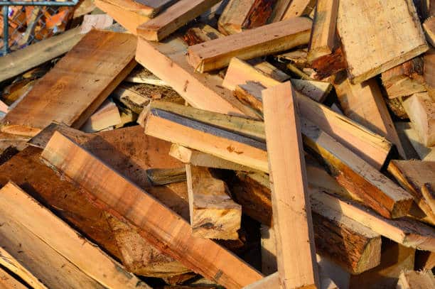 smaltimento legno